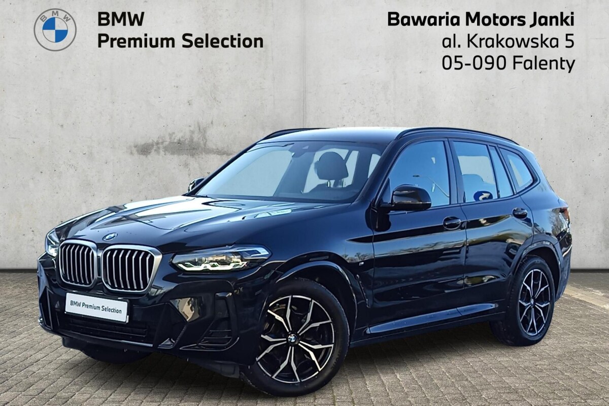 Używany BMW X3 2022 G01 Czarny