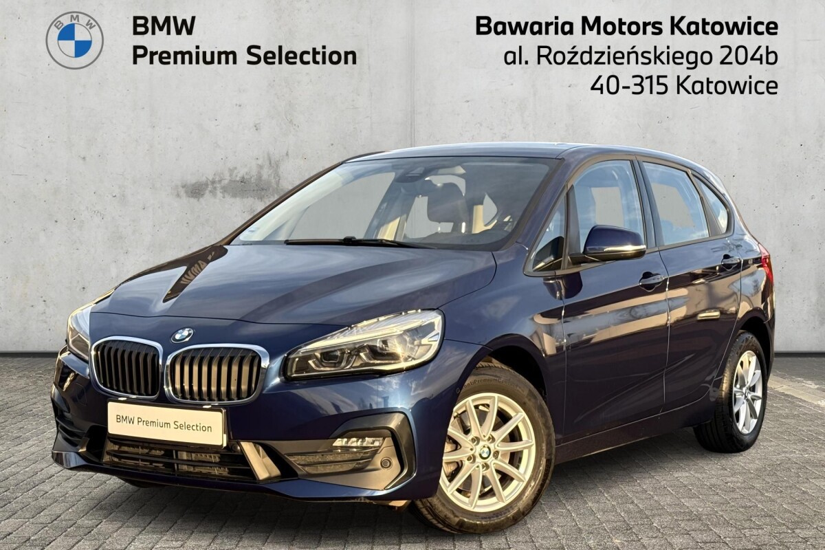 Używany BMW Seria 2 2021  Granatowy