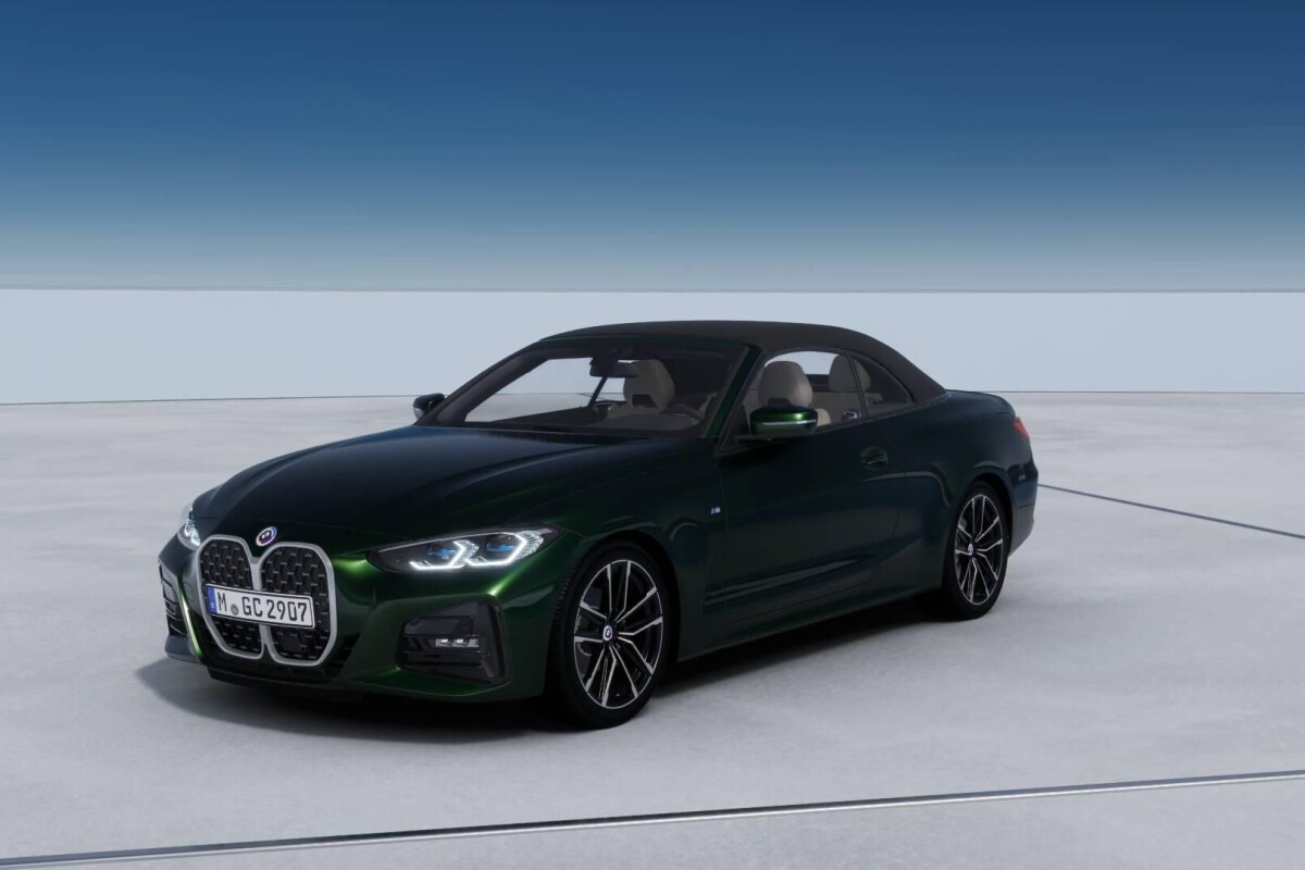 Używany BMW Seria 4 2022 G22 Zielony