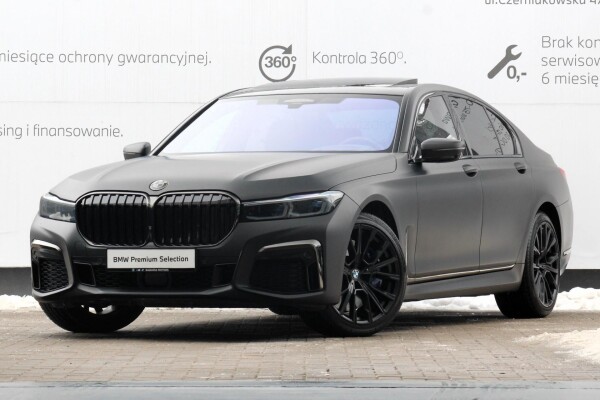 Używane BMW Seria 7 2022 G11 Bordowy