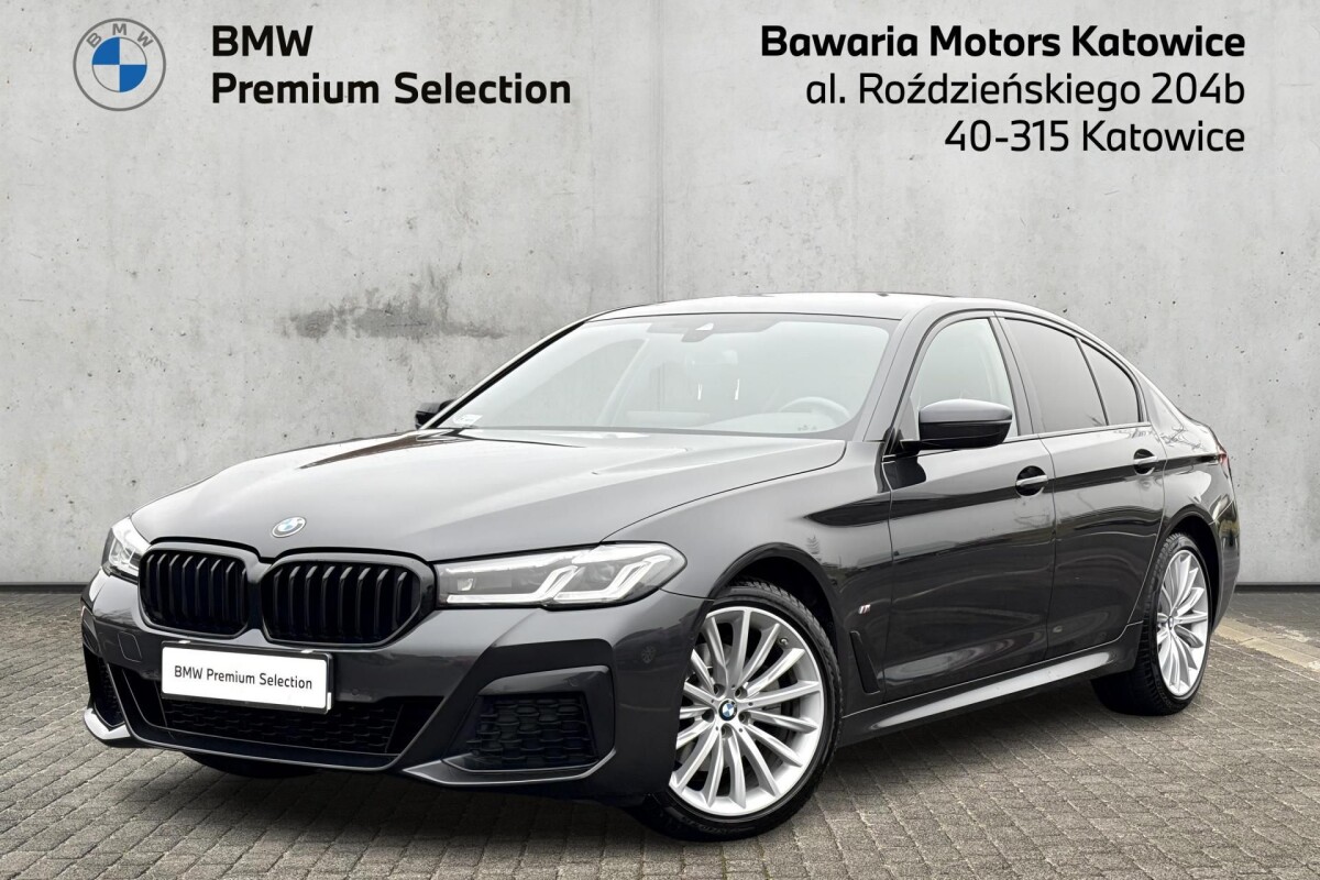 Używany BMW Seria 5 2021 G30 Grafitowy