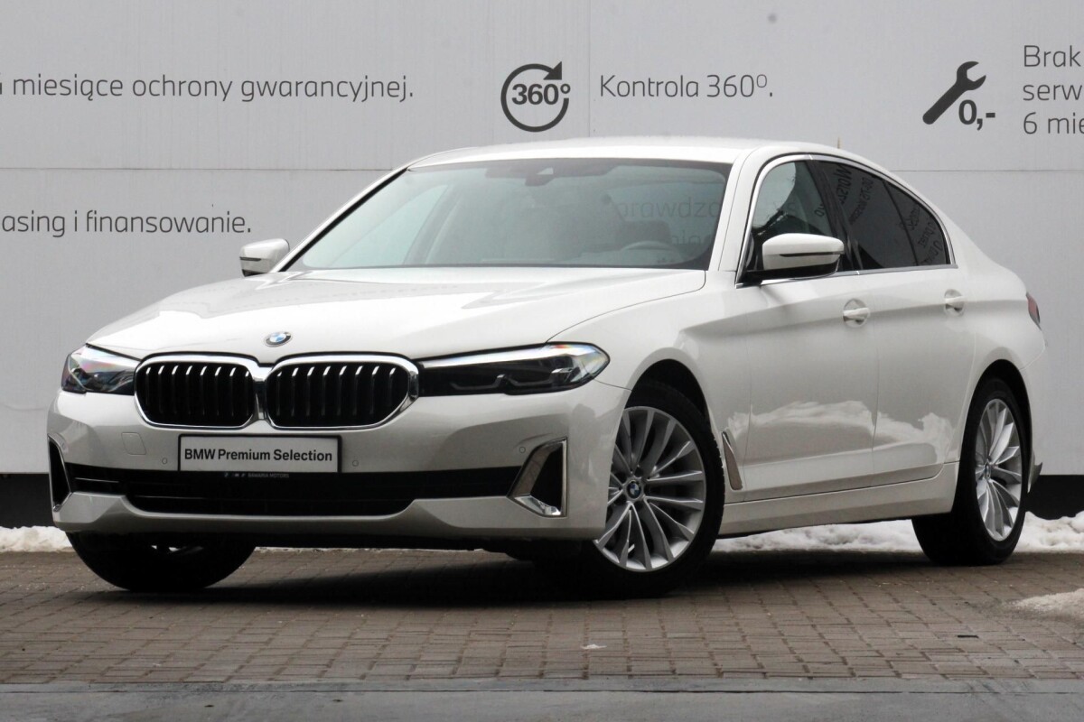 Używany BMW Seria 5 2021 G30 Biały