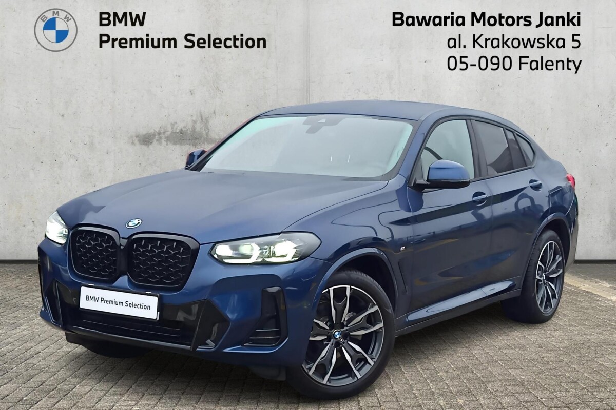 Używany BMW X4 2024 G02 Niebieski