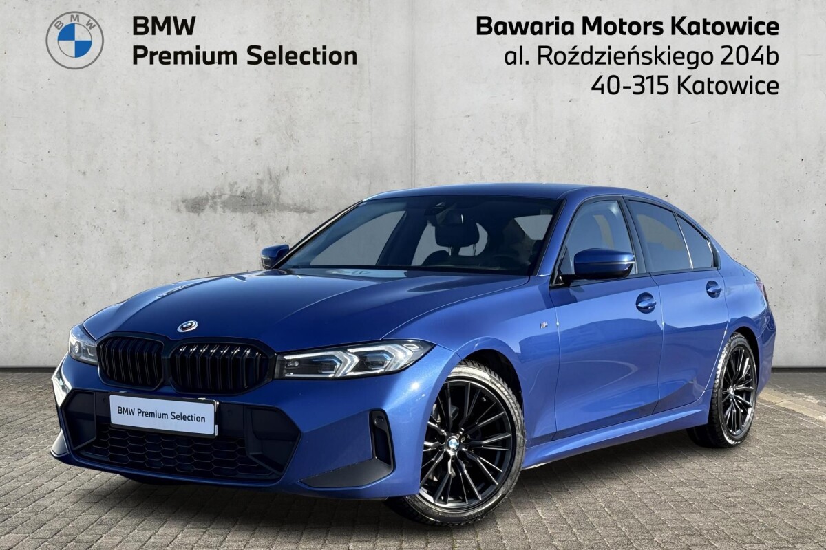 Używany BMW Seria 3 2022 G20 Niebieski