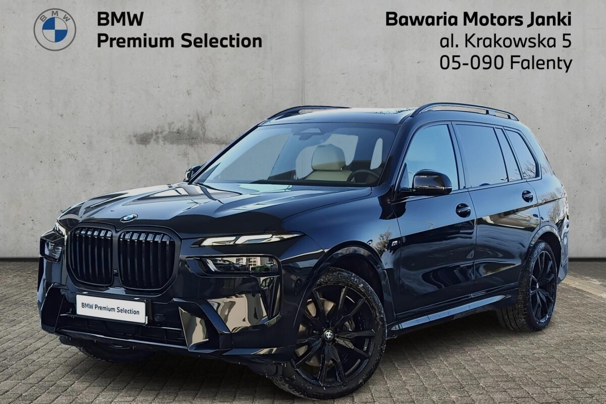 Używany BMW X7 2025 G07 Czarny