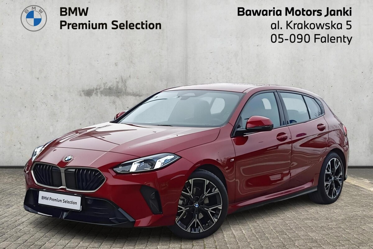 Używany BMW Seria 1 2024 F70 Czerwony