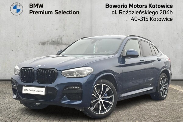 Samochód używany BMW X4 2020 G02 Niebieski