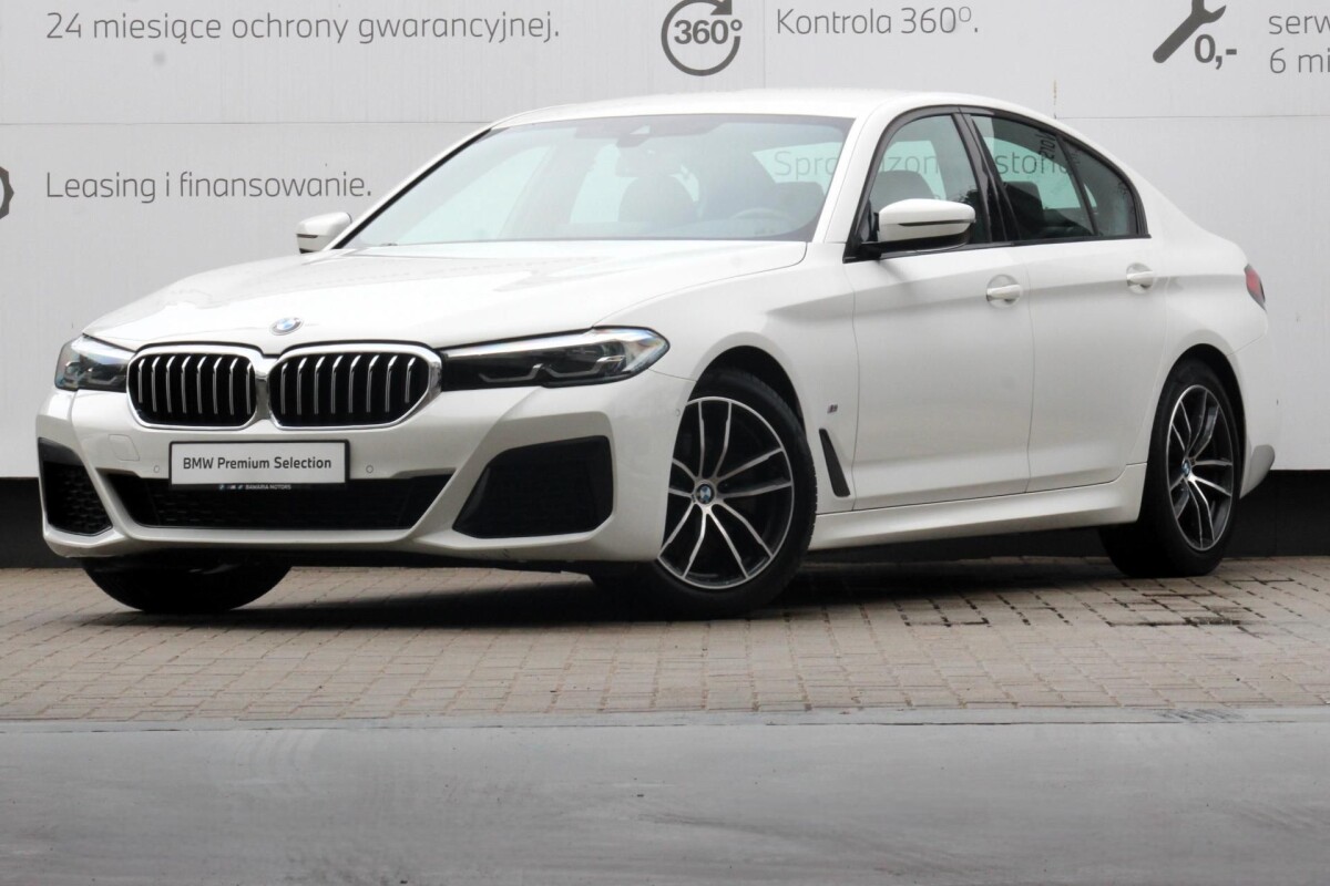 Używany BMW Seria 5 2022 G30 Biały