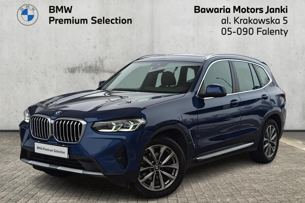 Używany BMW X3 2021 G01 Niebieski