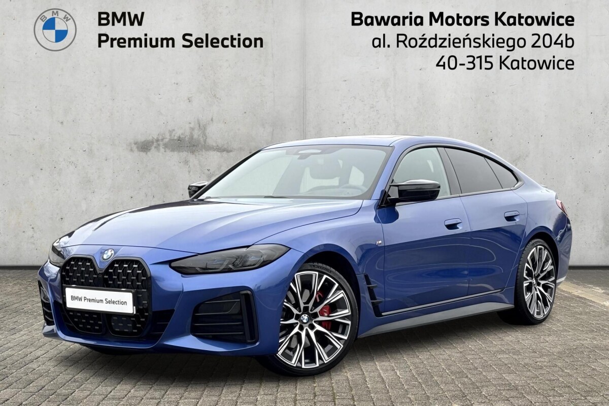 Używany BMW Seria 4 2022 G22 Niebieski