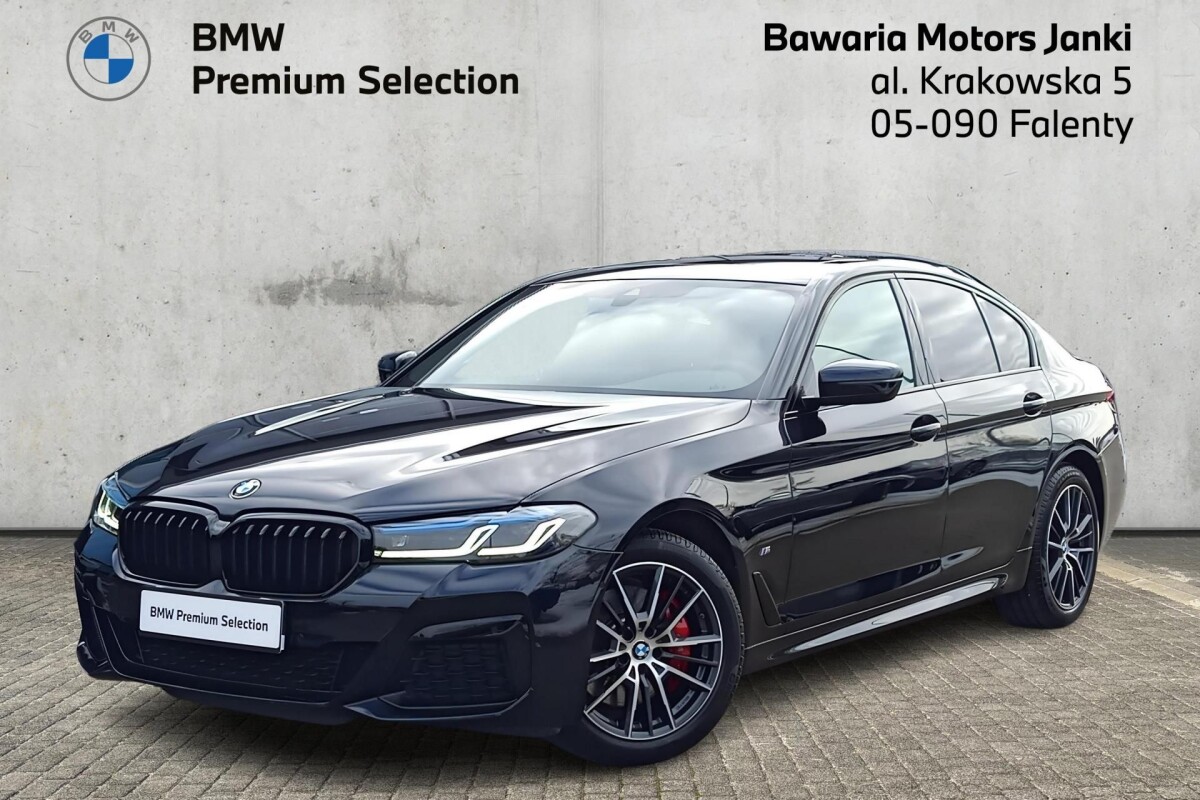 Używany BMW Seria 5 2022 G30 Czarny