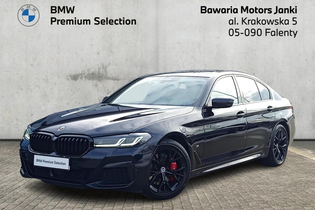 Używany BMW Seria 5 2023 G30 Czarny