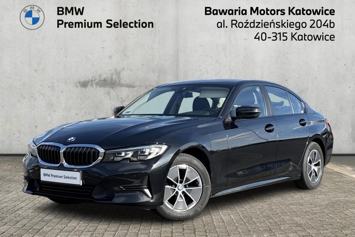 Używany BMW Seria 3 2021 G20 Czarny
