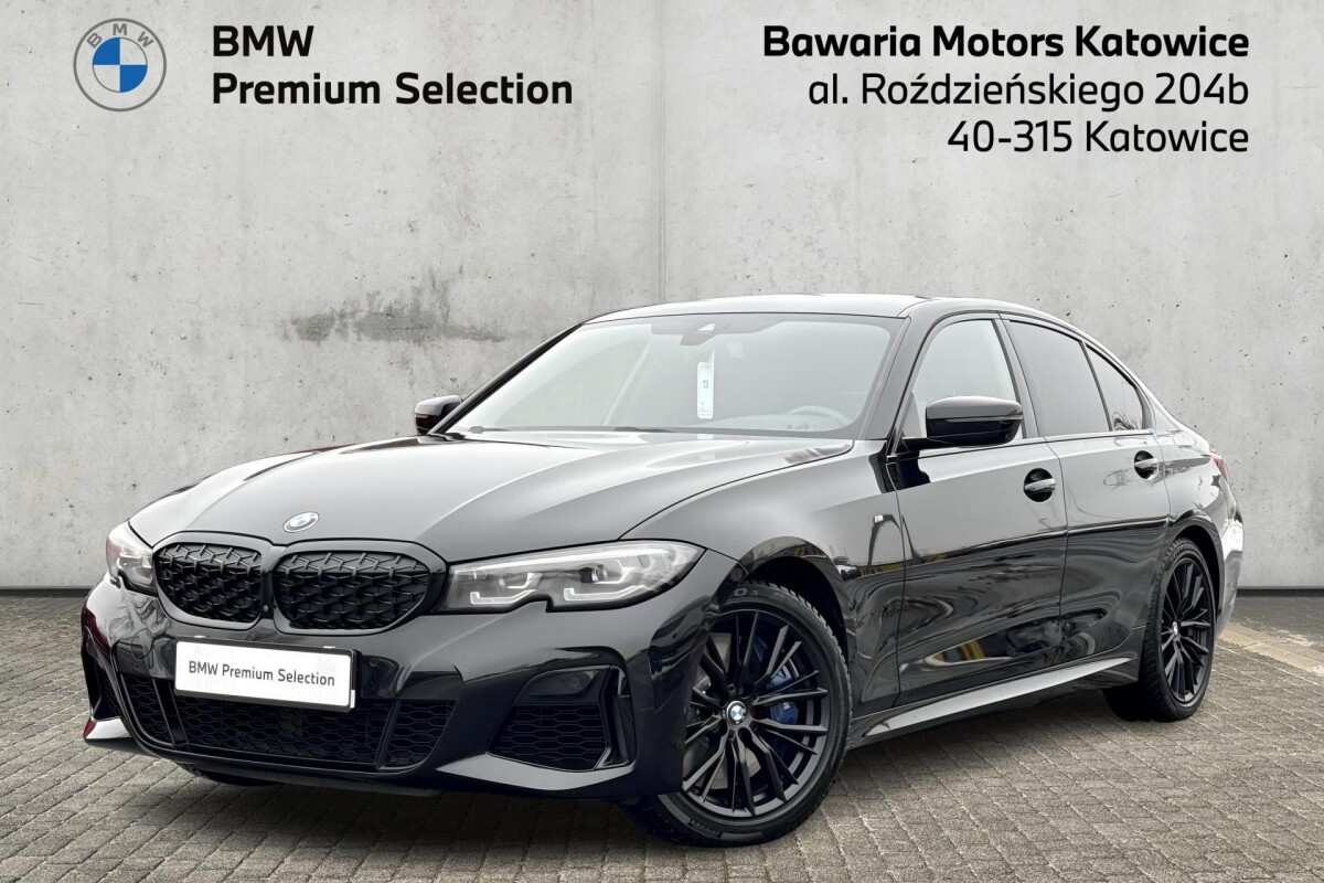 Używany BMW Seria 3 2021 G20 Czarny