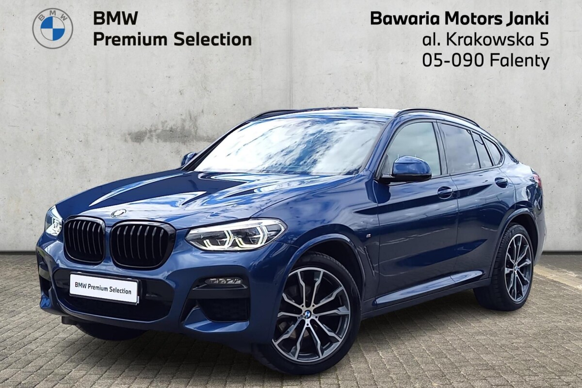 Używany BMW X4 2020 G02 Niebieski