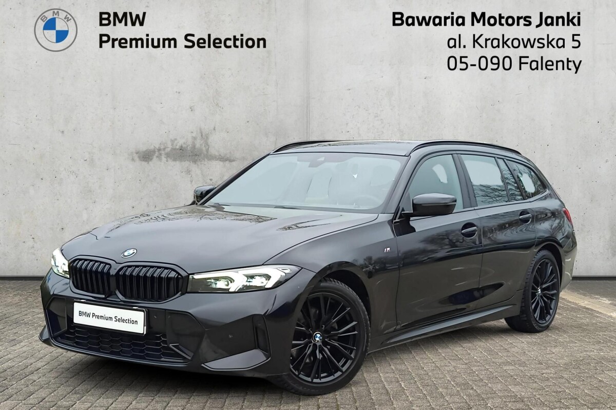 Używany BMW Seria 3 2022 G20 Czarny