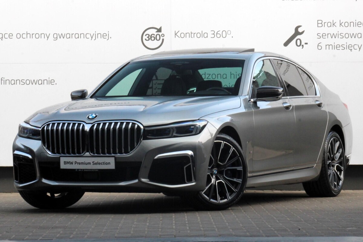 Używany BMW Seria 7 2019 G11 Srebrny