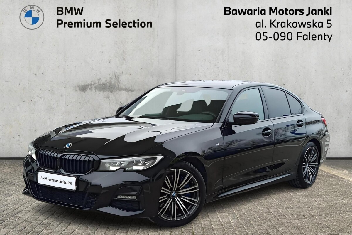 Używany BMW Seria 3 2020 G20 Czarny
