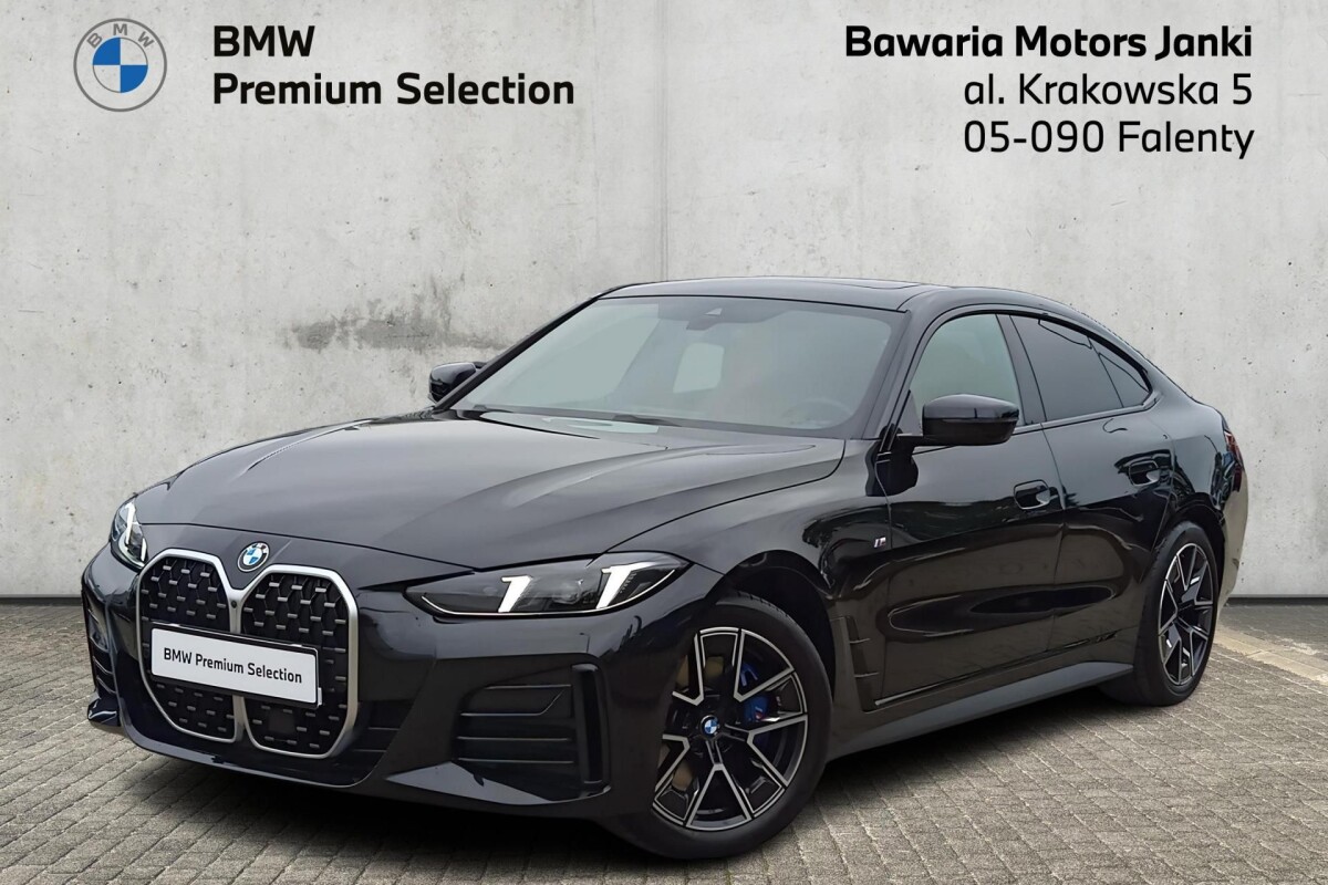 Używany BMW Seria 4 2025 G22 Czarny