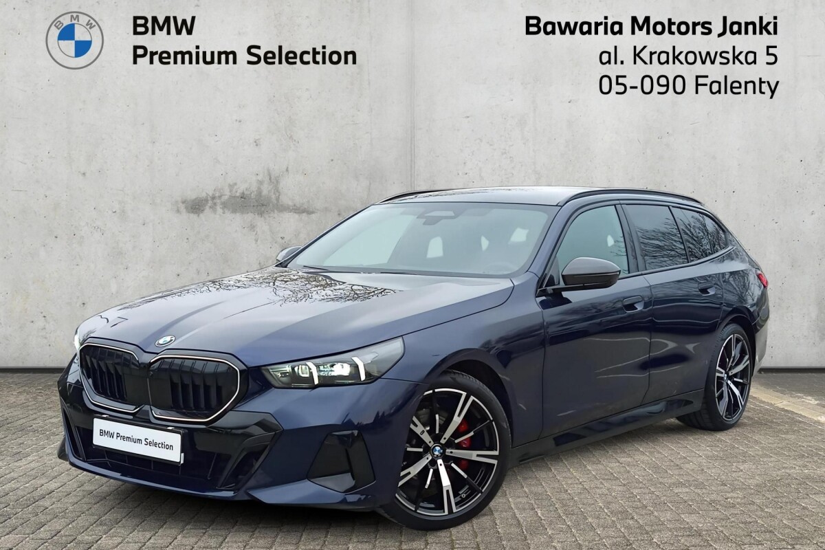 Używany BMW Seria 5 2025 G60 Niebieski