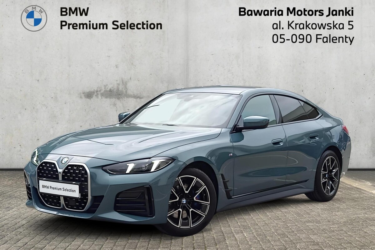 Używany BMW Seria 4 2025 G22 Zielony