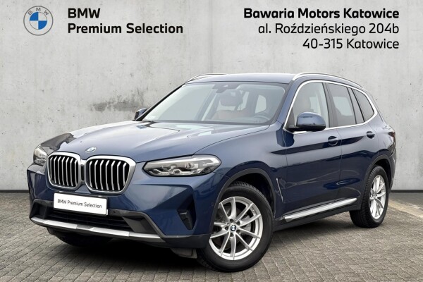 Używane BMW X3 2021 G01 Granatowy