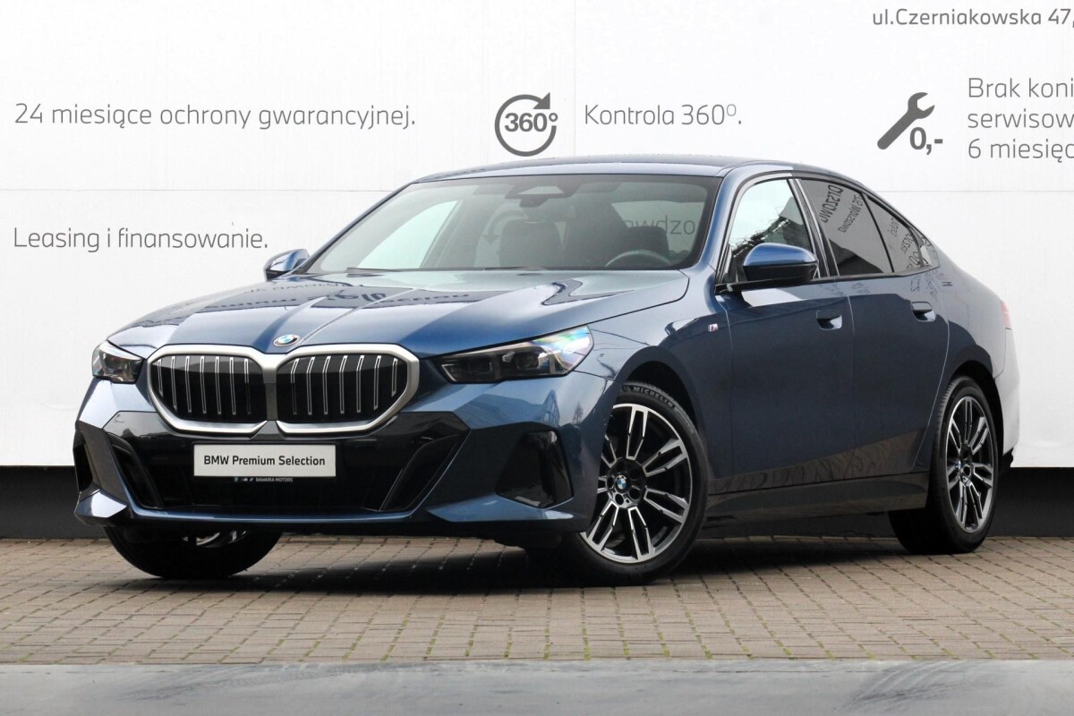 Używany BMW Seria 5 2023 G60 Niebieski