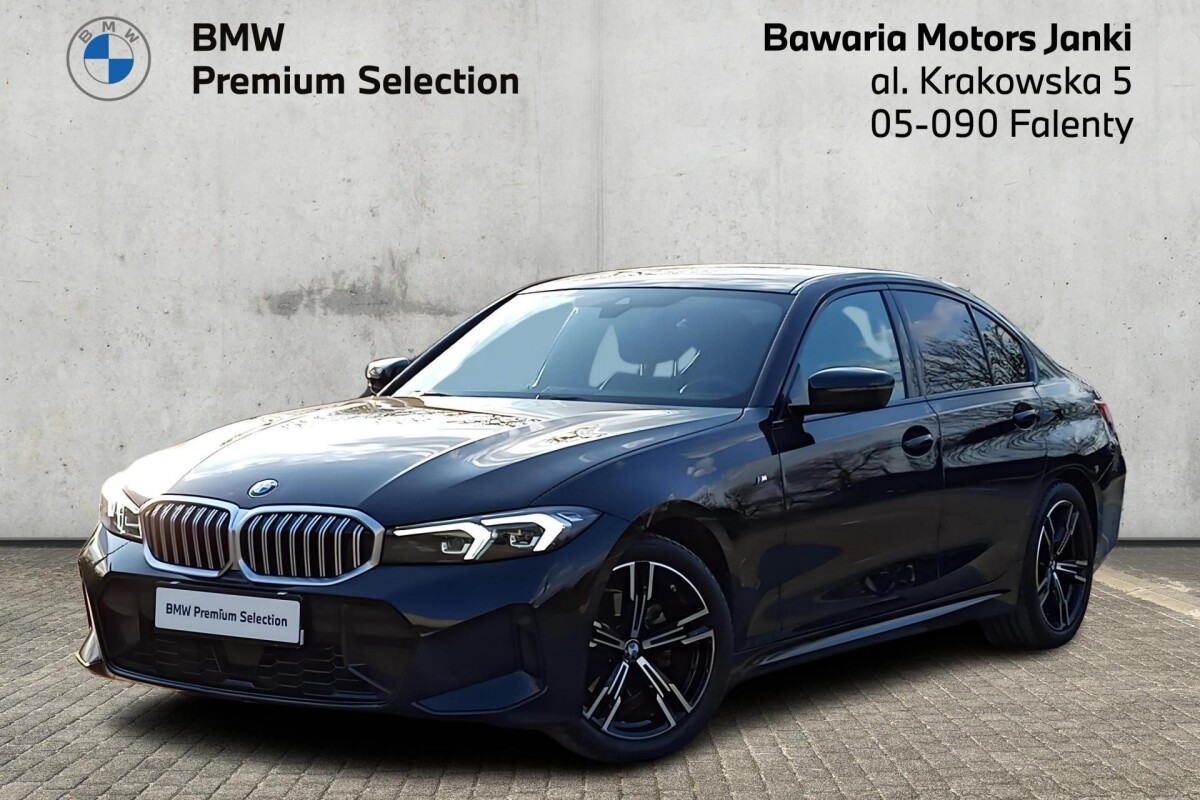 Używany BMW Seria 3 2023 G20 Czarny