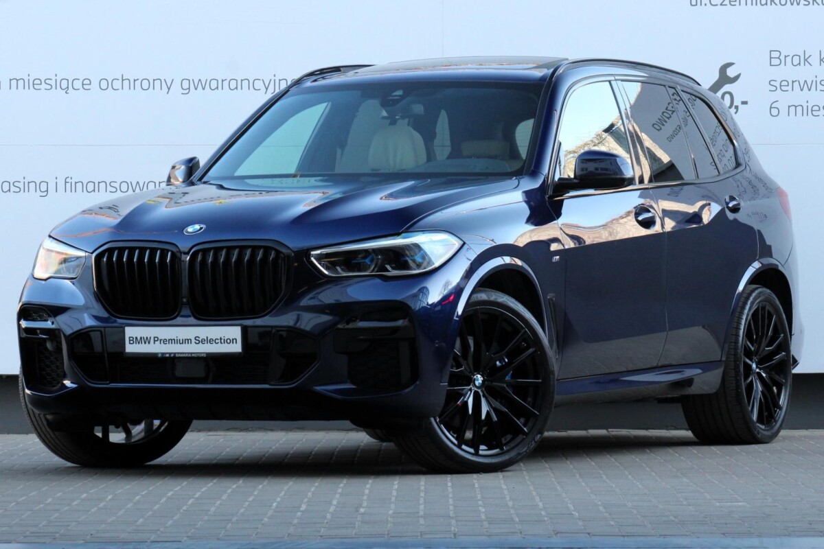 Używany BMW X5 2022 G05 Granatowy