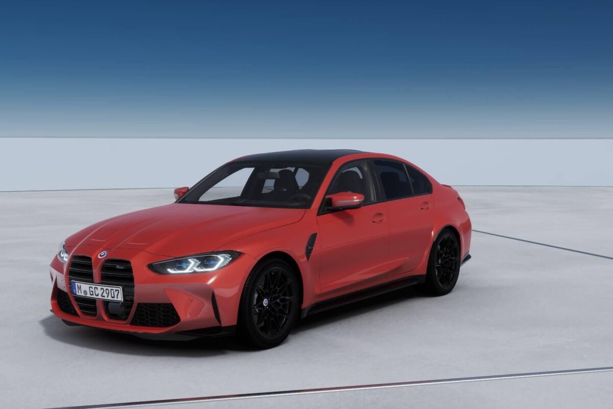 Używany BMW M3 2022  Czerwony