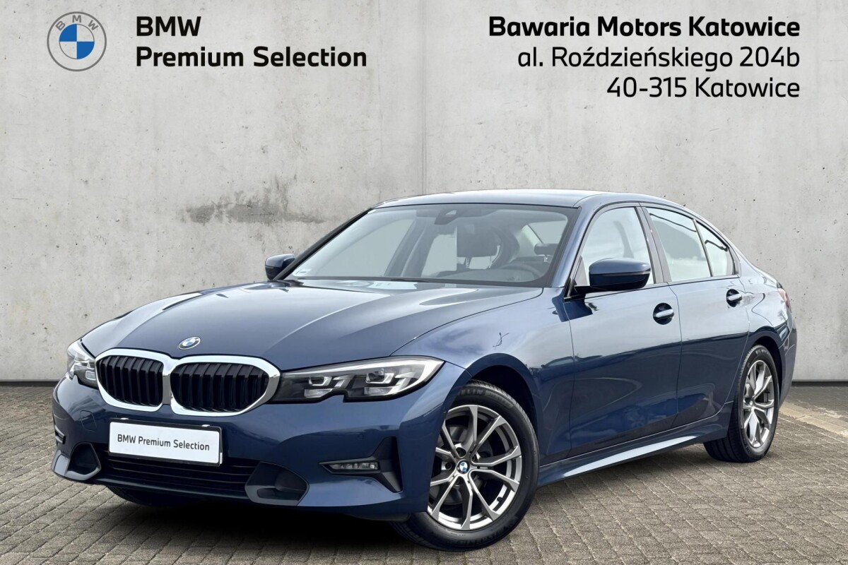 Używany BMW Seria 3 2021 G20 Niebieski