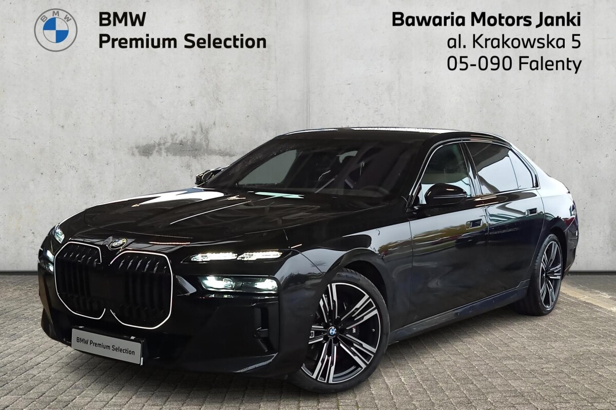 Używany BMW Seria 7 2024 G70 Czarny