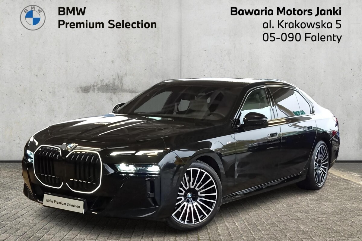 Używany BMW Seria 7 2025 G70 Czarny