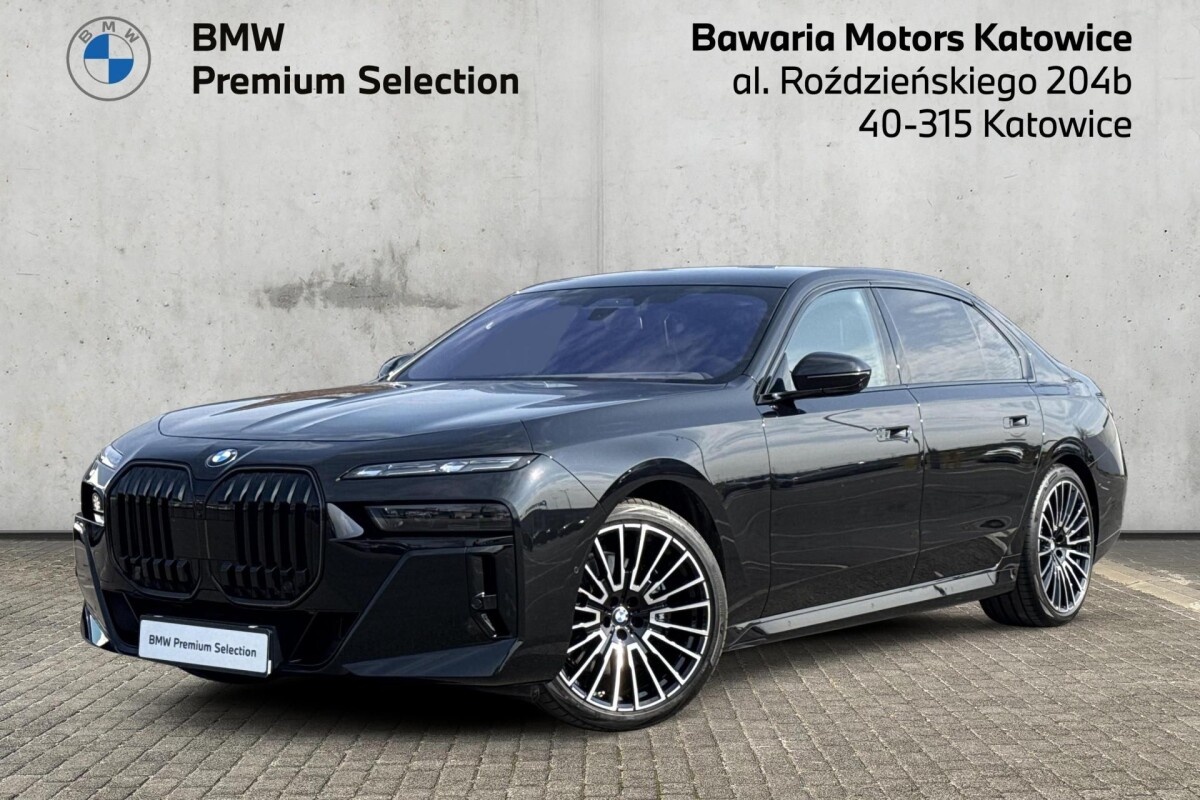 Używany BMW Seria 7 2025 G70 Czarny