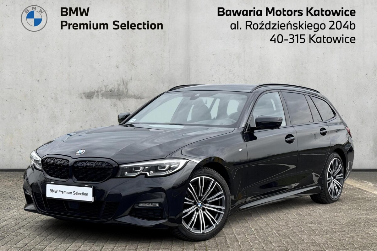 Używany BMW Seria 3 2021 G20 Czarny