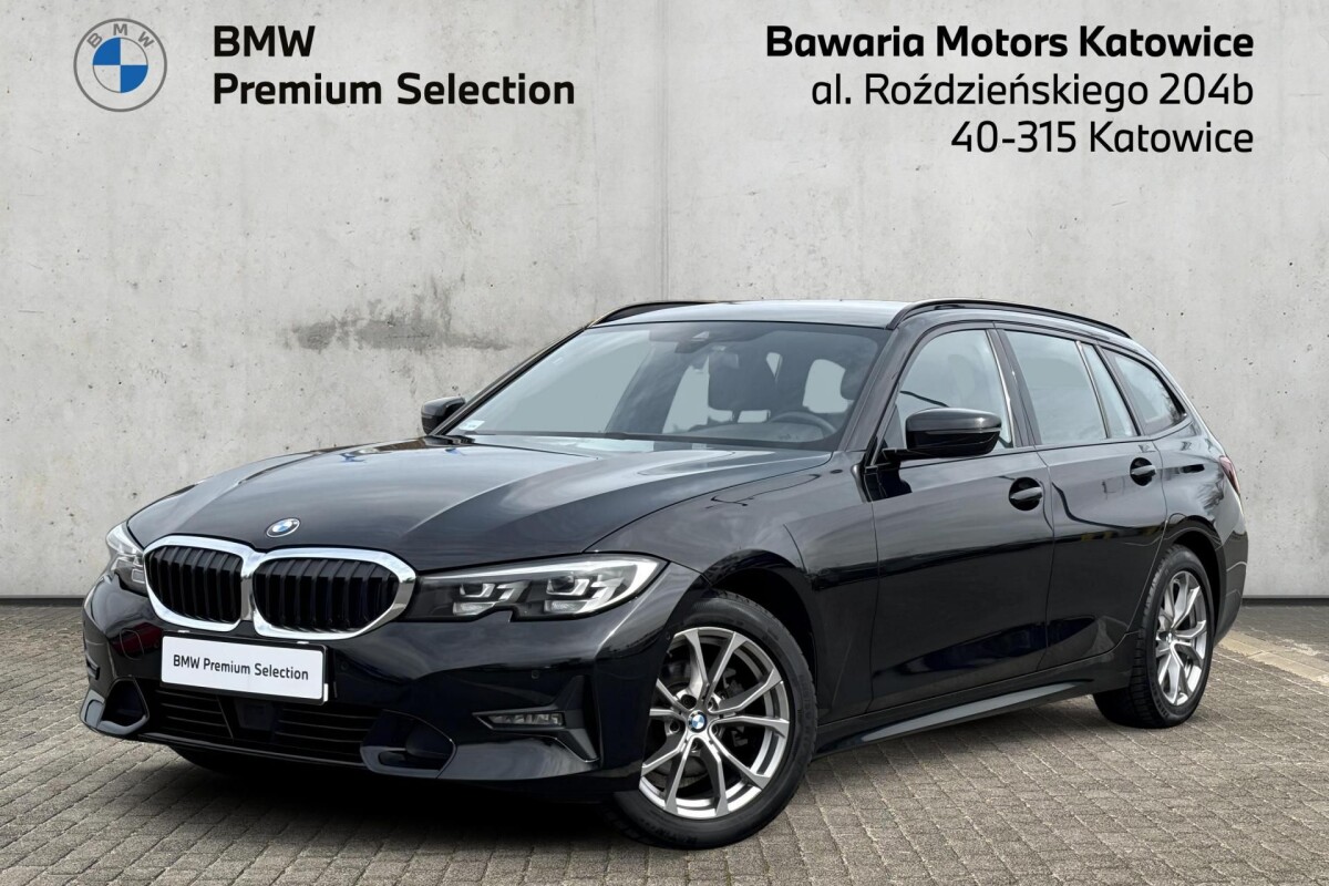 Używany BMW Seria 3 2021 G20 Czarny
