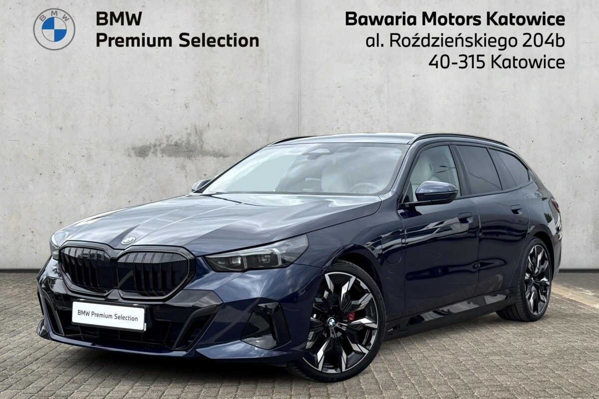 Używany BMW Seria 5 2025 G60 Granatowy
