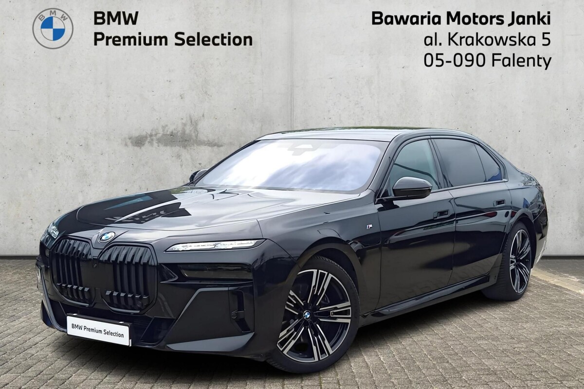 Używany BMW Seria 7 2023 G70 Czarny
