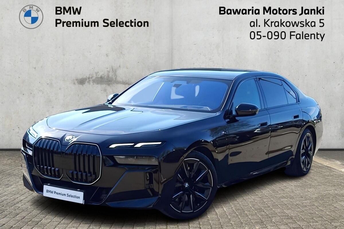 Używany BMW Seria 7 2024 G70 Czarny
