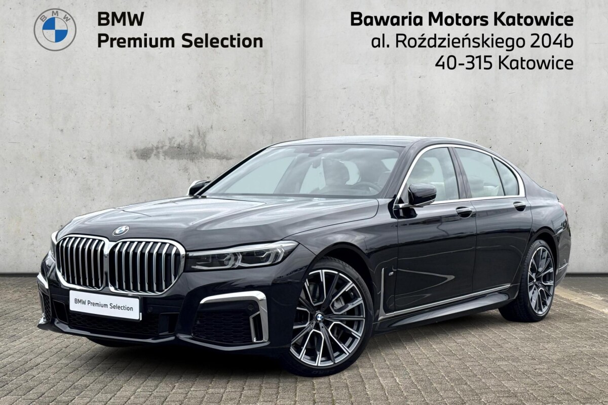 Używany BMW Seria 7 2021 G11 Czarny