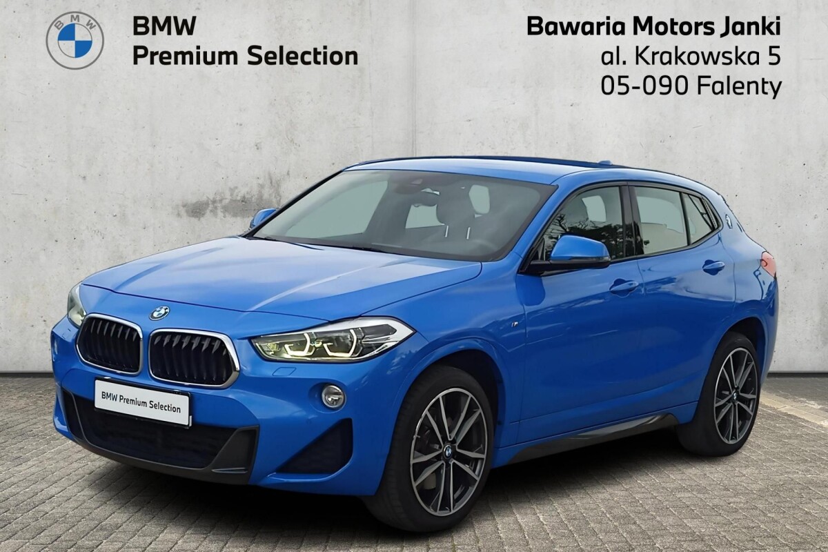 Używany BMW X2 2018 F39 Niebieski
