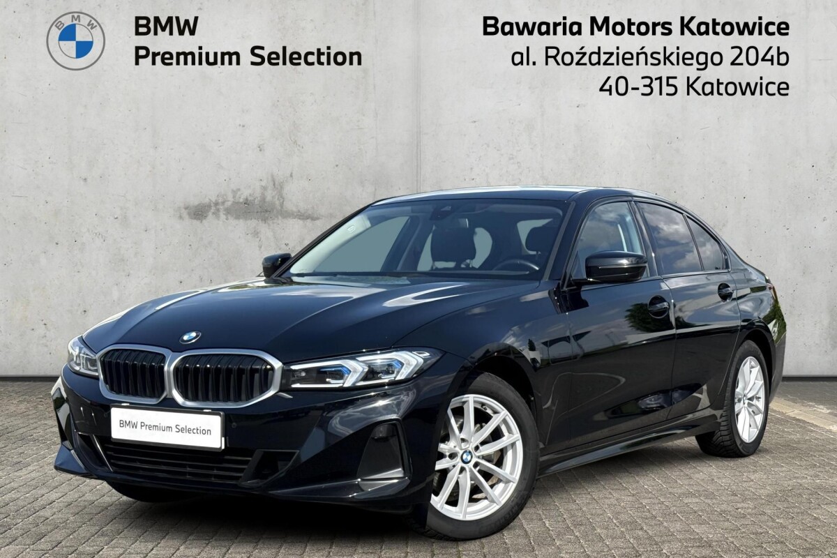 Używany BMW Seria 3 2022 G20 Czarny