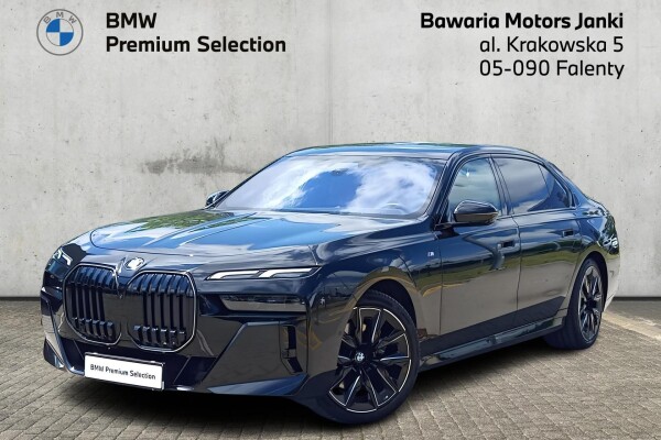 Używane BMW Seria 7 G70 Czarny