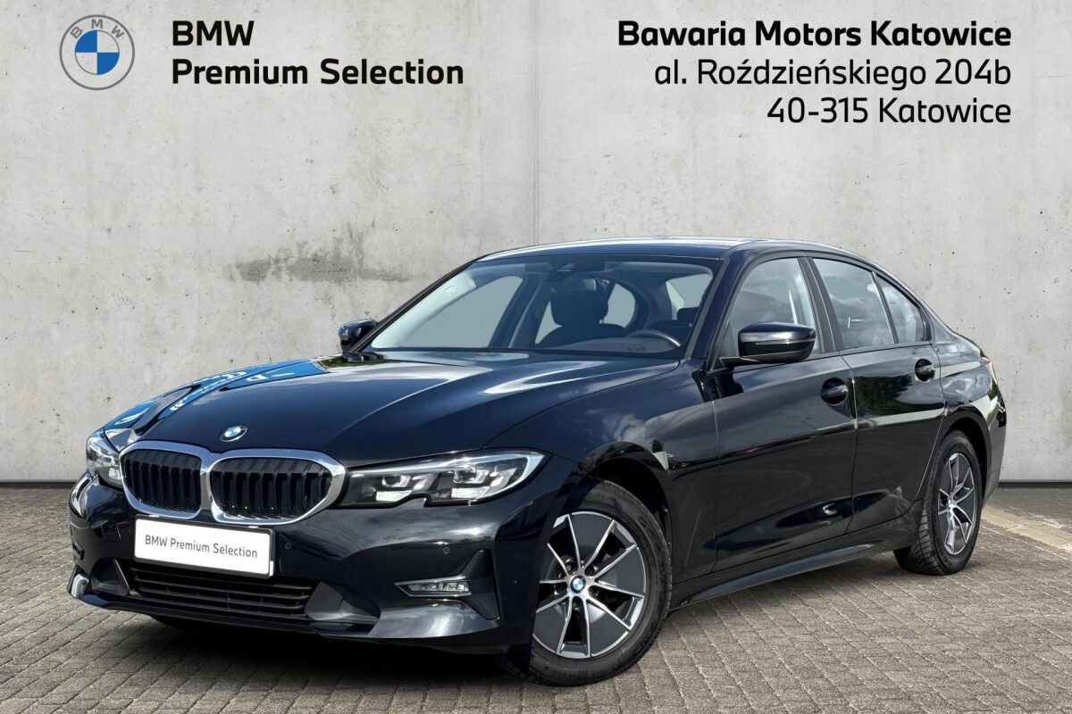 Używany BMW Seria 3 2022 G20 Czarny