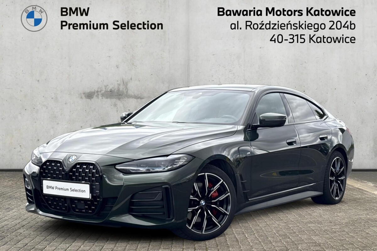 Używany BMW Seria 4 2022 G22 Zielony