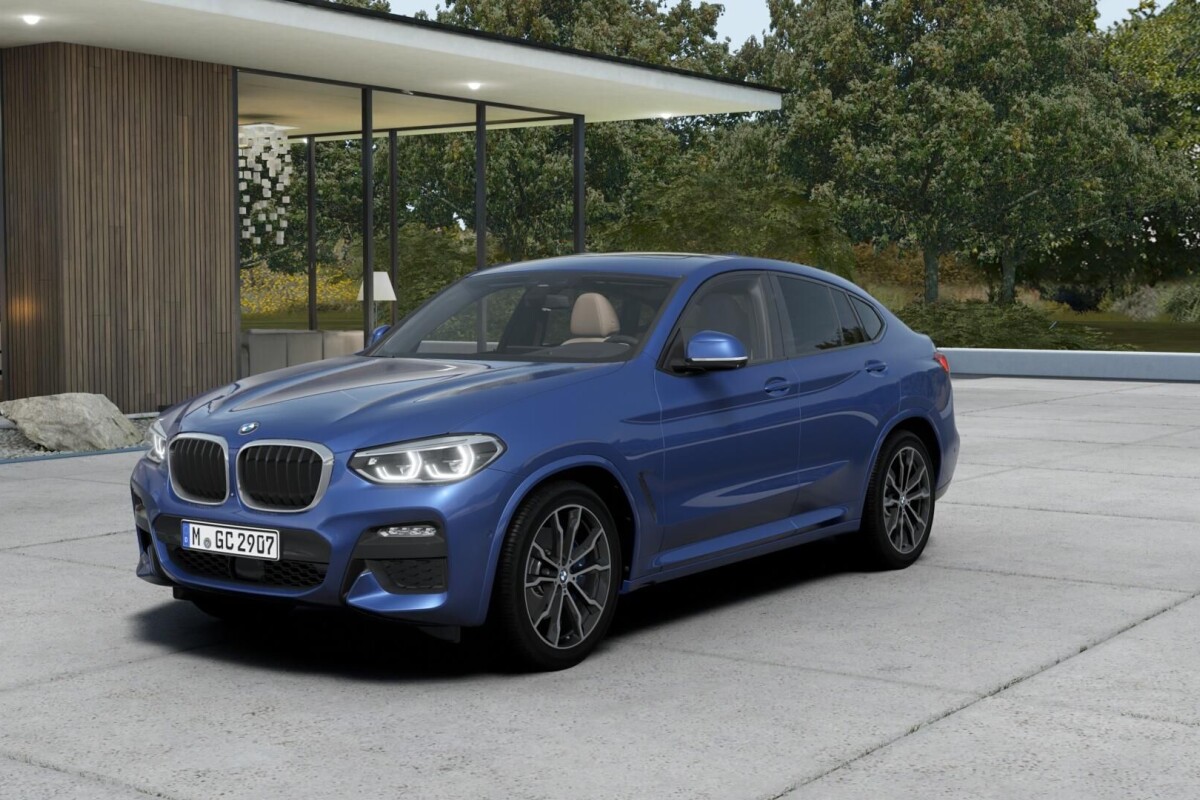 Używany BMW X4 2019 G02 Niebieski