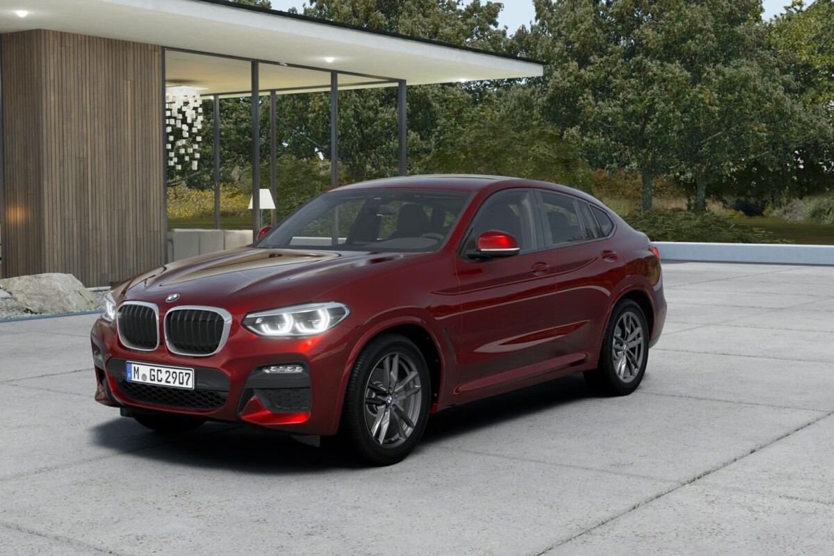 Używany BMW X4 2019 G02 Czerwony