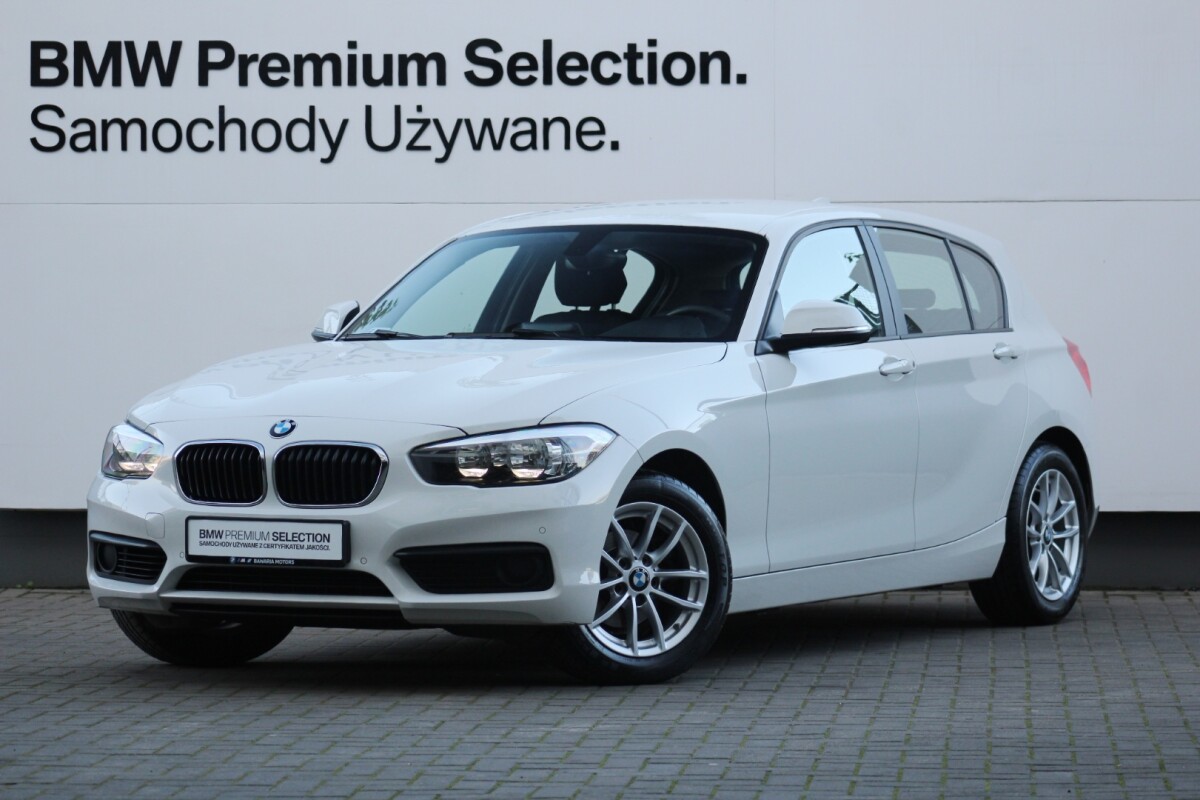 Używany BMW Seria 1 5-drzwiowe 2017 118 Biały