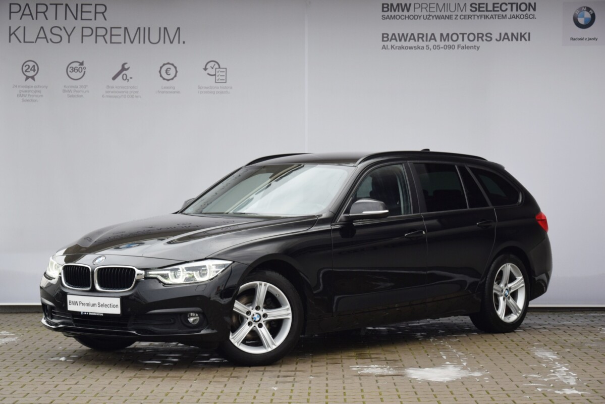 Używany BMW Seria 3 Touring 2017 318 Czarny