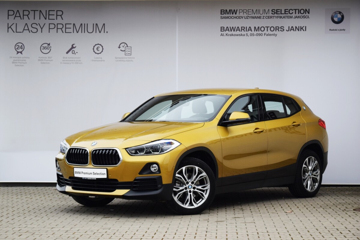 Używany BMW X2 2019 sDr Żółty